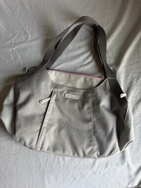 Timbuk2 Scrunchie Yoga Tote bag Gray Herringbone